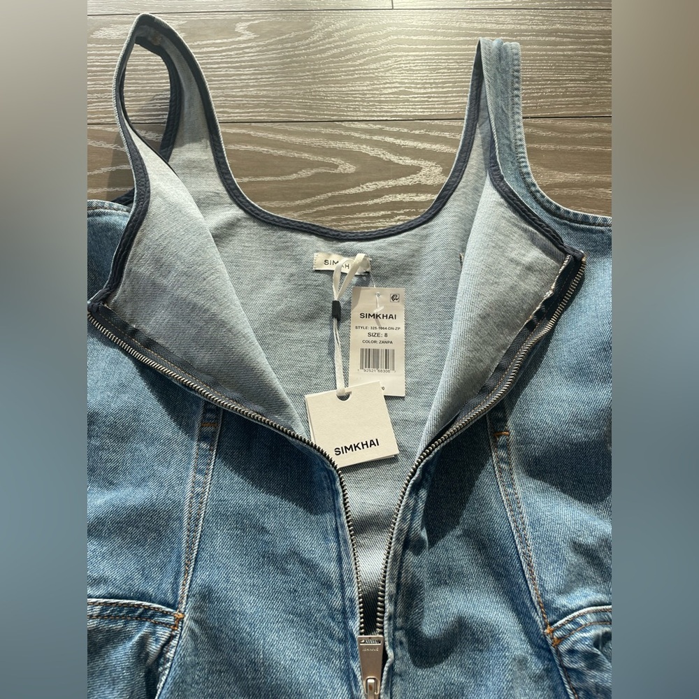 Denim Mini Dress - Picture 4 of 7